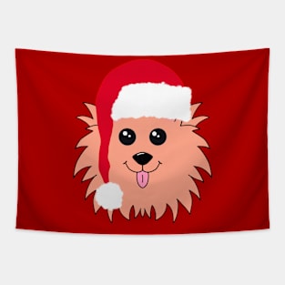 Christmas Dog Tapestry