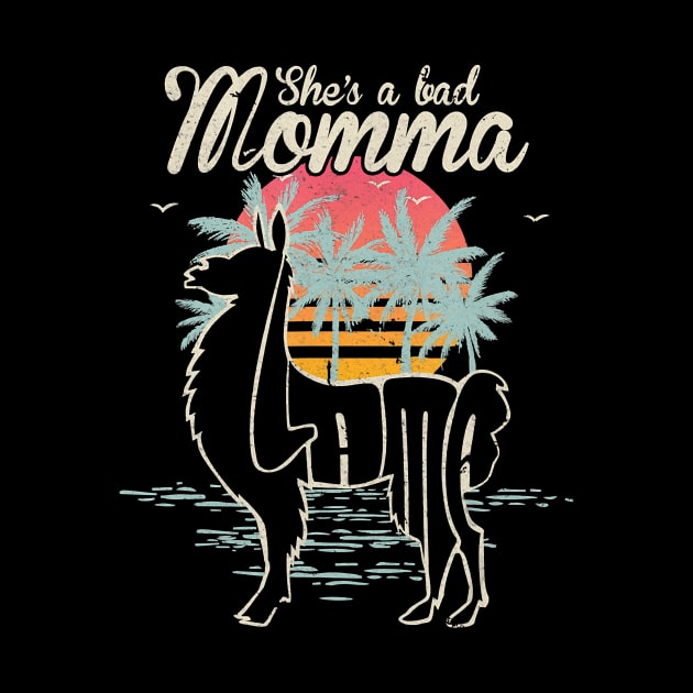 Llama Loves Watermelon Funny Llama by JaydeMargulies