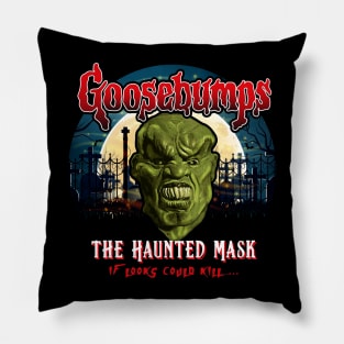The Haunted Mask Pillow