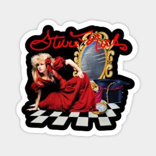 Stevie Nicks Red Gown Magnet