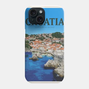 Visit Croatia Phone Case