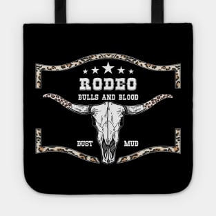 Funny Gift Rodeo Bulls And Blood Dust Mud Gifts Men Tote