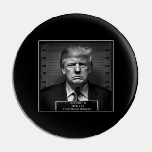 Trump Mugshot Pin