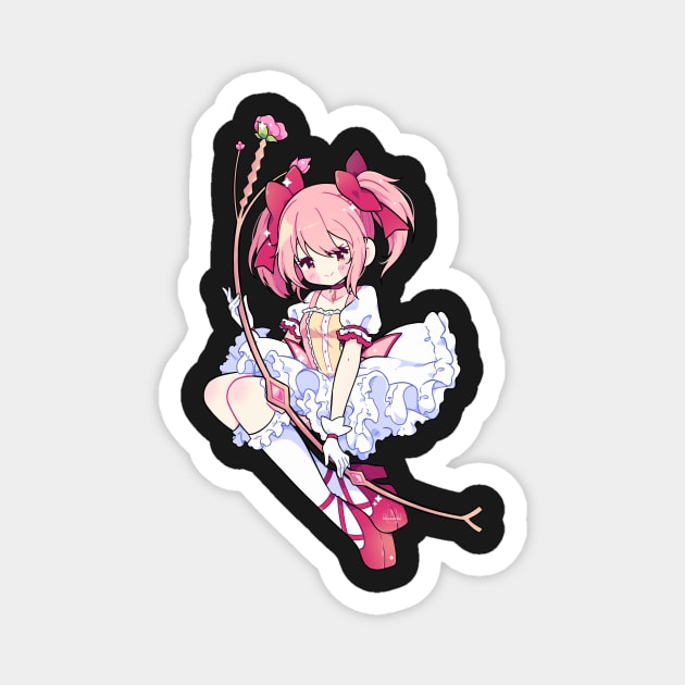 Magical Girl - Fanart Magnet by Frannana