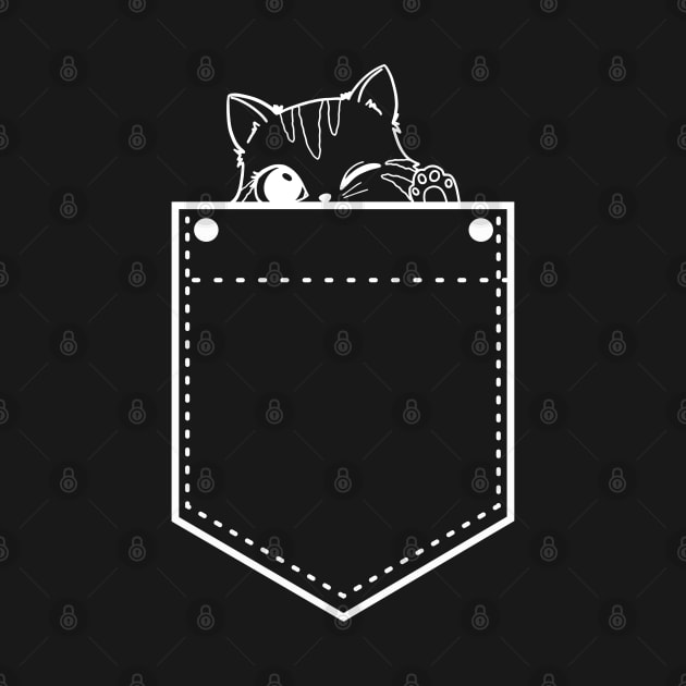 Pocket Kitty by Printed Passion