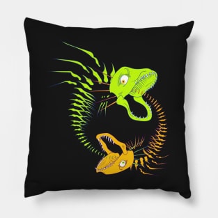 Pisces Yin Yang boney bite Pillow