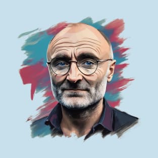 Portrait Phil Collins T-Shirt