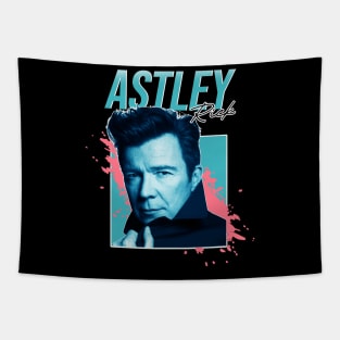 Rick Astley retro fashion Tapestry