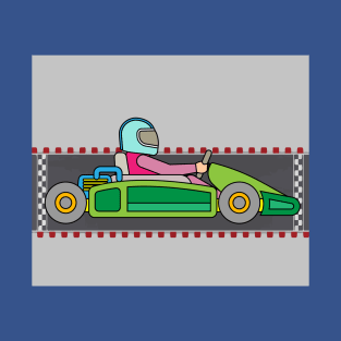 Go-Kart Racing Kart Race Kartor T-Shirt