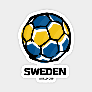 Sweden Football Country Flag Magnet