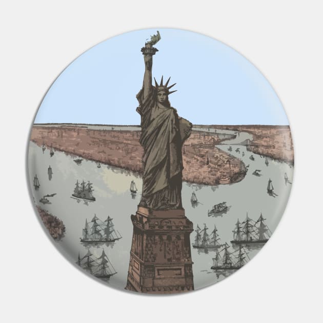 Statue of Liberty Pin by ArianJacobs