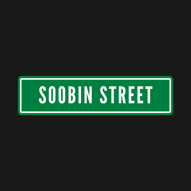 Soobin Street Sign TXT by wennstore