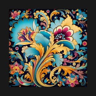 Ottoman Splendor Unveiled: Tiles, Ceramics, and Vibrant Artistry T-Shirt