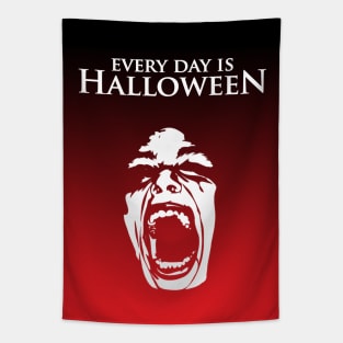 Every Day Is Halloween - Screaming Face Tapestry