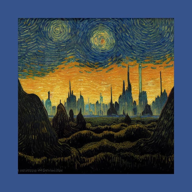 Starry Night in Kashyyyk by Grassroots Green