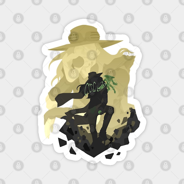 Gyro Zeppeli Magnet by amrivora