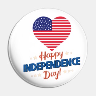 HAPPY INDEPENDENCE DAY Pin