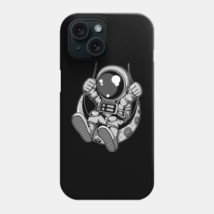 Astronaut Moon Swing Chair Phone Case