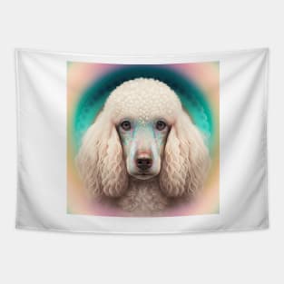 A Fractal Design of A Standard Poodle Tapestry