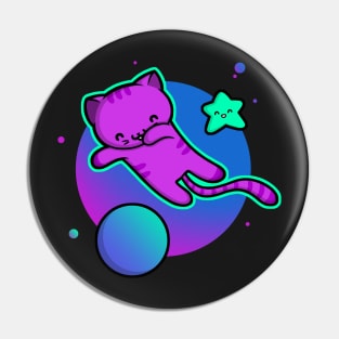 Space Cat Pin