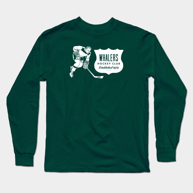 deadmansupplyco Vintage Hockey - Whalers (White Whalers Wordmark) T-Shirt