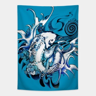 Koi Carp Tapestry