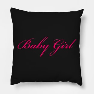 Baby Girl Pillow