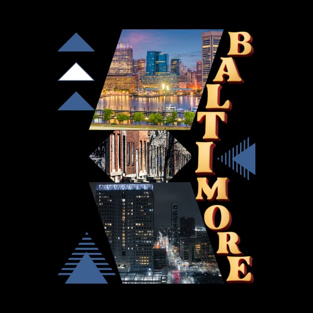 BALTIMORE CITY SKYLINE DESIGN by The C.O.B. Store