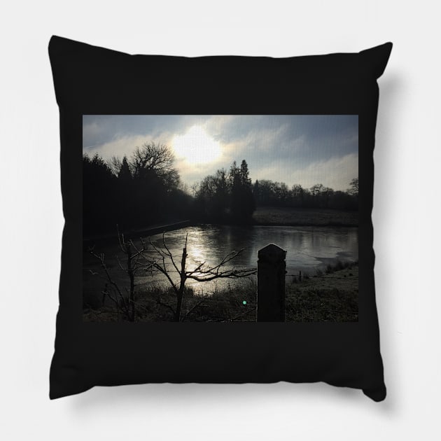 French Lake Pillow by golan22may