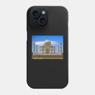 Taj Mahal from Yamuna River. Phone Case