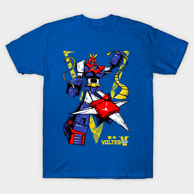 Voltes V Cartoons T Shirt Teepublic Uk