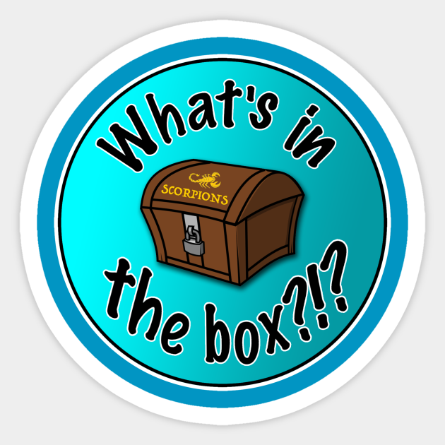 What S In The Box Mystery Box Sticker Teepublic