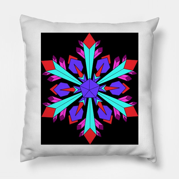 Star Mandalas 087 (Style:26) Pillow by luminousstore