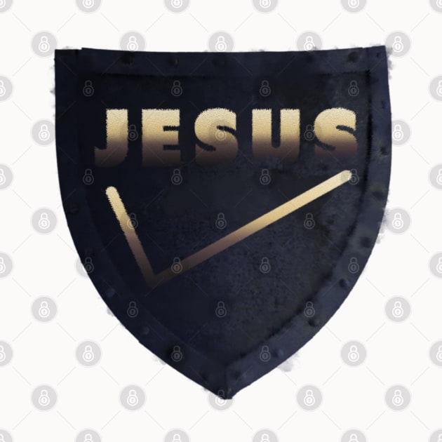 Jesus Shield by artist369