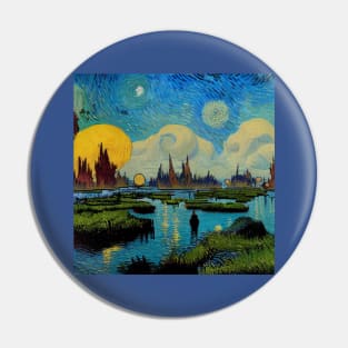 Starry Night in Kashyyyk Pin