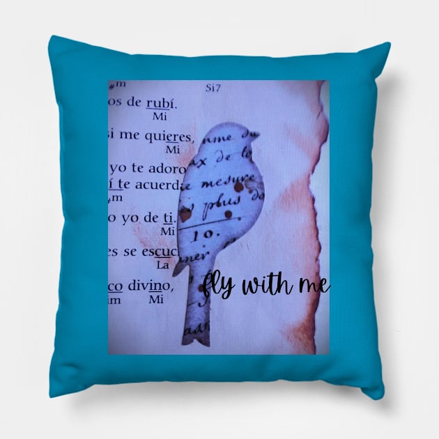 fly with me Pillow by gchristineart