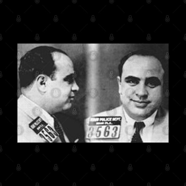 Al Capone Mugshot by MateeSwag