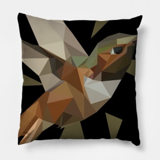 birds lowpoly art Pillow