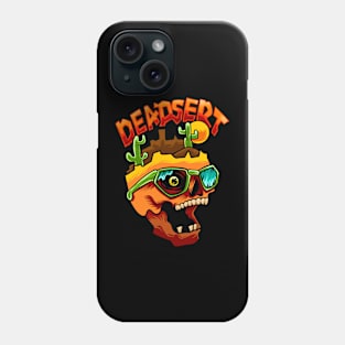 Desert skull Phone Case