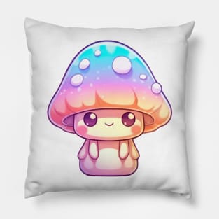 Cute Psychedelic Mushroom Pillow