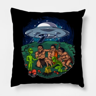 Aliens Conspiracy Theory Pillow