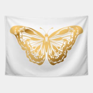 Gold Butterfly Tapestry