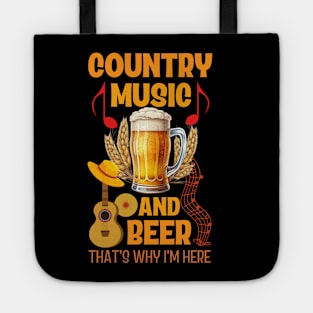 Country Music and Beer Tote