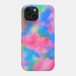 BLUE & PINK MODERN TRENDY COOL ABSTRACT PATTERN Phone Case