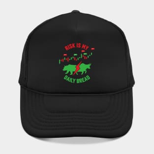 Funny Trading Quote Stock Market Day Trader Investing Humor Hat