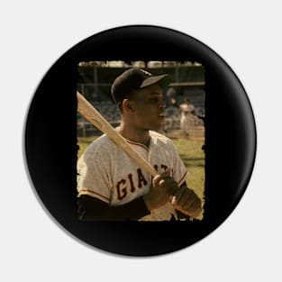 Willie Mays in San Francisco Giants Pin