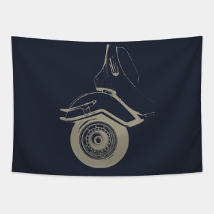 scooter wheel Tapestry