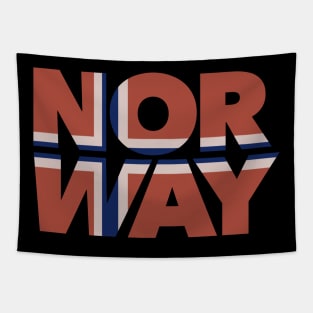 Norway - Flag Design Tapestry