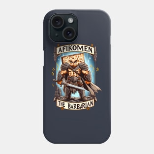 Afikomen the Barbarian Phone Case