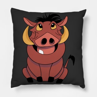 Pumba t shirt Pillow